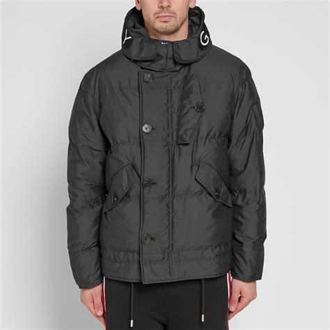 givenchy hooded down parka black|Givenchy jacket.